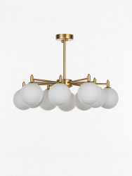 Люстра H/P3717-10G-D600 H200+400 brass H/P3717-10G-D600 H200+400 brass