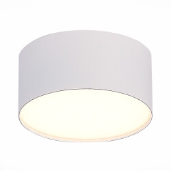 Фото ST606.532.12 Светильник потолочный Белый LED 1*12W 3000K 1 080Lm Ra>85 120° IP20 D120xH55 185-265V Накладные светильники