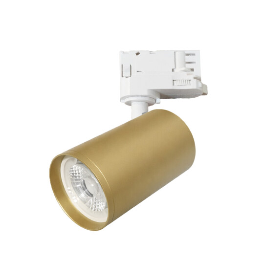 Фото ST692.202.01 Св-к трек. Золотистый GU10 1*50W IP20 D52xH160 220V Без ламп TRACE