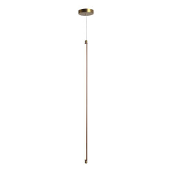 Фото SL6225.303.01 Светильник подвесной ST-Luce Латунь/Терракотовый, Белый LED 1*12W 3000K BRICK