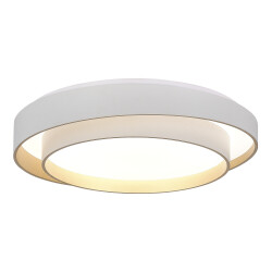 Фото SLE6009-502-01 Светильник потолочный Белый/Белый LED 1*50W 3000K/4000K/6000K CROSBY