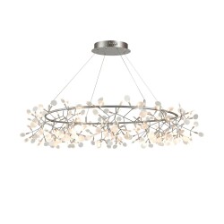 Фото SL379.103.216 Люстра подвесная ST-Luce Серебристый/Белый LED 216*0,5W 3500K РАФИНА