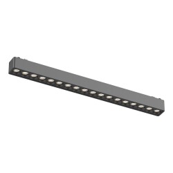 Фото ST673.446.18 Магнитный трековый светильник Черный LED 1*18W 4000K 1 560Lm Ra>90 36° IP20 L338xW26xH2 SKYFLAT