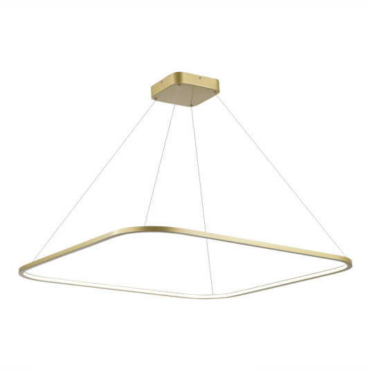 Фото ST610.243.52 Светильник подвесной ST-Luce Золотистый/Белый LED 1*47W 4000K Подвесные светильники
