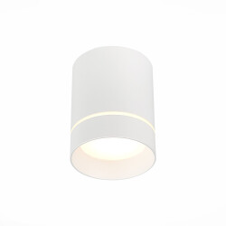 Фото ST115.542.07 Светильник потолочный Белый LED 1*7W 4000K 490Lm Ra>90 120° IP20 D79xH100 170-240V Накладные светильники