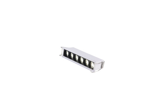 Фото ST762.532.07 Св-к встр. белый LED 1*7W 3000K 700Lm Ra 24° IP20 L125xW30xH36 170-240VV Встраиваемые светильники