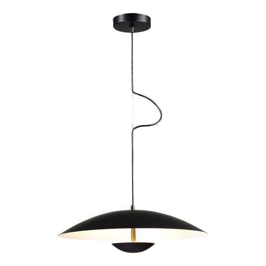 Фото utsenka-SL6502.403.01 Светильник подвесной ST-Luce Черный/Черный, Белый LED 1*35W 3000K АРМОНИКО