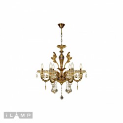 Фото Подвесная люстра iLamp Asia 81069-6 BR