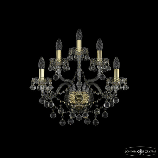 Фото Бра хрустальные 1409B/2+2+1/195/XL G