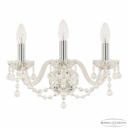 Фото Бра хрустальные 108B/3/141 Ni Bohemia Ivele Crystal
