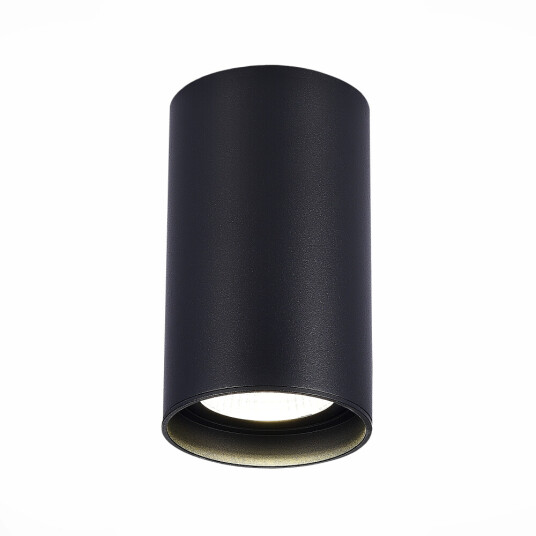 Фото ST157.432.20 Светильник потолочный Черный LED 1*20W 3000K 1 600Lm Ra>90 60° IP44 D95xH150 220-265V Накладные светильники