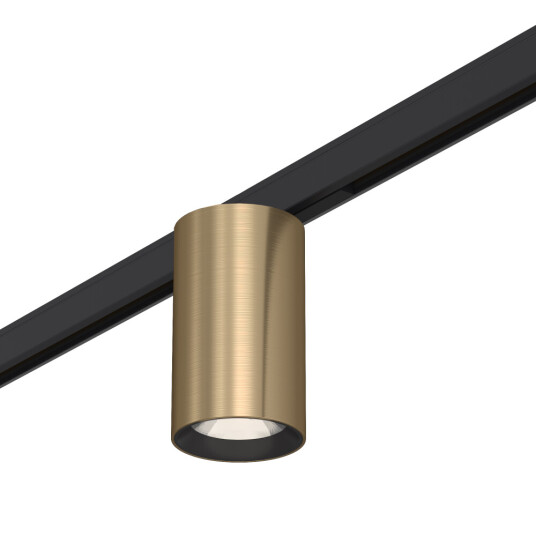 Фото ST671.336.05 Магнитный трековый светильник Латунь LED 1*5W 3000K 340Lm Ra>90 36° IP20 D35xH58 24V SUPER5