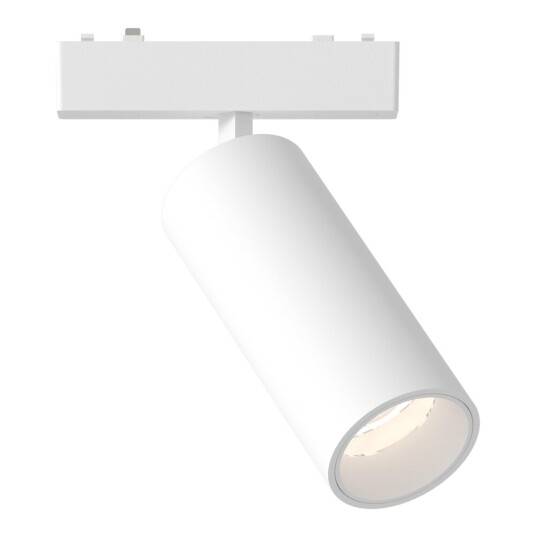 Фото ST677.546.18 Магнитный трековый светильник Белый LED 1*18W 4000K 1 060Lm Ra>90 >90 IP20 D55xH135 48V SKYFLAT