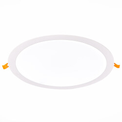 Фото ST209.538.24 Св-к встр. Белый LED 1*24W 3000K 1 728Lm Ra80 110° IP20 D300xH8 90-265V Встраиваемые светильники