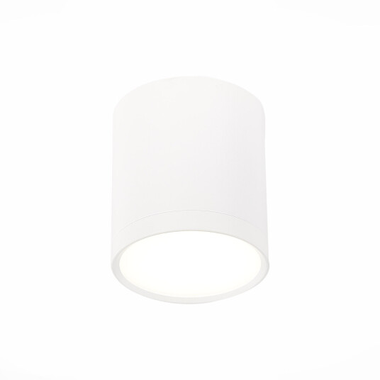 Фото ST113.542.05 Светильник потолочный Белый LED 1*5W 4000K 390Lm Ra>80 120° IP20 D68xH75 170-240V Накладные светильники