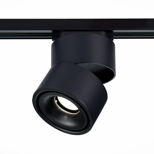 Фото ST652.446.12 Св-к трек. Черный LED 1*12W 4000K 1 000Lm Ra>90 36° IP20 D100xH136 170-240VV Однофазная трековая система