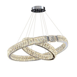 Фото Люстра D8010P/2R/D800+600 gold/silver