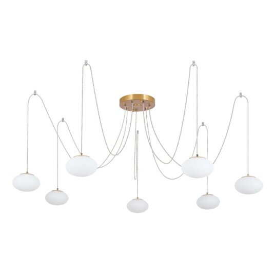 Фото CL226A073 ATMAN Смарт Бронза Люстра Подвесная