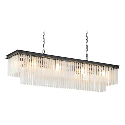 Фото Люстра Odeon 12C/P black/frost