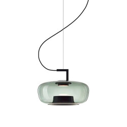 Фото Подвесной светильник 8871P/C L black/light green