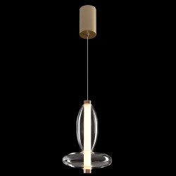 Фото Светильник подвесной Crystal Lux QUASAR SP7W LED TRANSPARENT