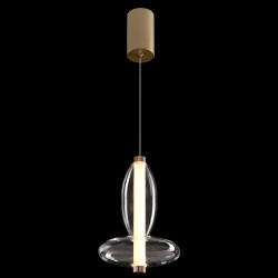 Фото Светильник подвесной Crystal Lux QUASAR SP10W LED TRANSPARENT