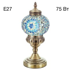 Фото CL419816 Каир Мозаика Синяя Св-к Настольный