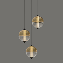 Фото Подвесной светильник MD24022079-3A black/amber