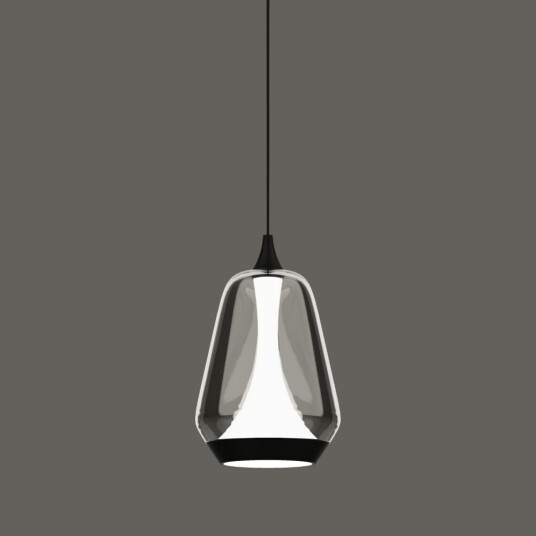 Фото Подвесной светильник MD24001011-1A black/smoky