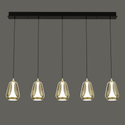 Фото Подвесной светильник MD24001011-5B brass/champagne