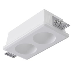 Фото A9286PL-2WH СВЕТИЛЬНИК ПОТОЛОЧНЫЙ ГИПСОВЫЙ INVISIBLE