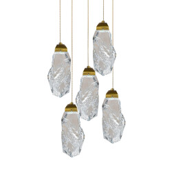 Фото Подвесной светильник 111-5P gold