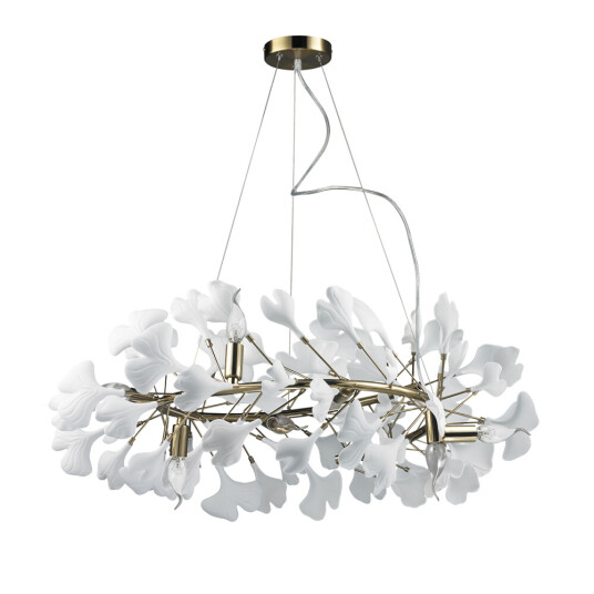 Фото Люстра 10881P/R800 gold/white