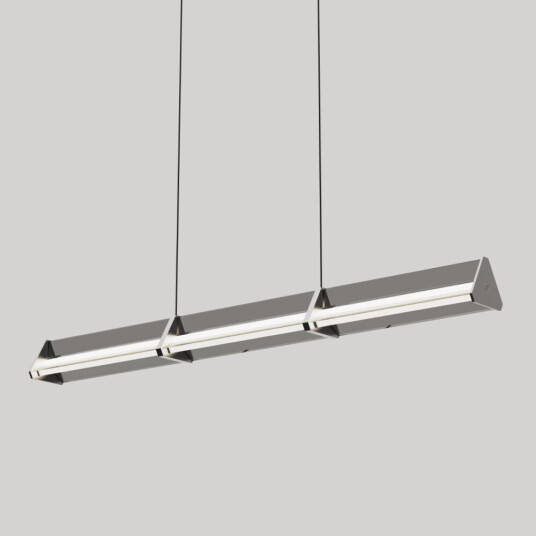 Фото Подвесной светильник MD24001031-1A nickel/grey