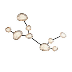 Фото Настенный светильник 2309-Virgo matt black/french gold