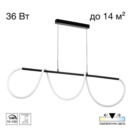Фото CL220121 PYTHON Черный Подвес