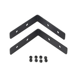 Фото Комплект соединителей верхних для встраиваемого магнитного трека в натяжной ПВХ потолок 2 шт. Crystal Lux CLT 0.223 10