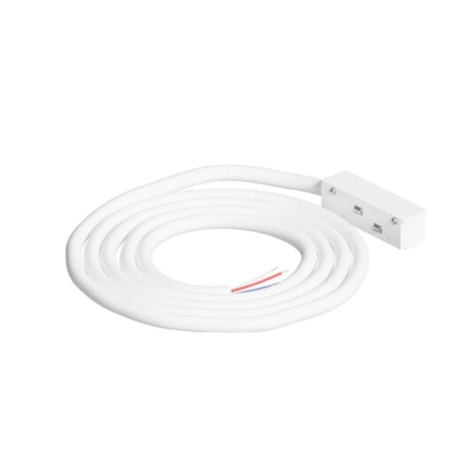 Фото A740233N коннектор для ввода питания для шинопровода (трека) LINEA и OPTIMA 2м, белый