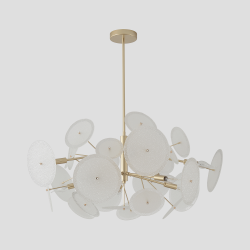 Фото Люстра Crystal Lux DANDELION SP10 GOLD