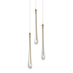 Фото Подвесной светильник MD2060-3B brass