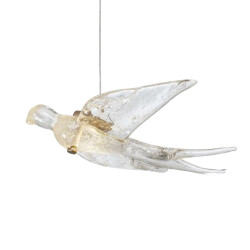 Фото Подвесной светильник 12966-1P clear/gold