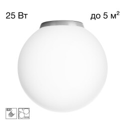 Фото CL941D20B1 RON Накладной Св-к Шар База Хром Мат.