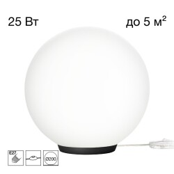 Фото CL941D20T5 RON Настольный Св-к Шар База Черная