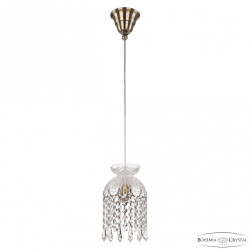 Фото Подвесной светильник с хрусталём 14781P/11 Pa Drops Bohemia Ivele Crystal