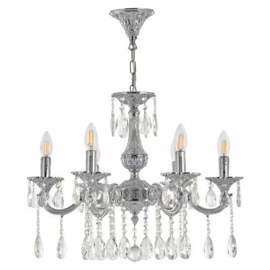 Фото Люстра с хрустальными подвесками AL78101/6/175 A NW Bohemia Ivele Crystal