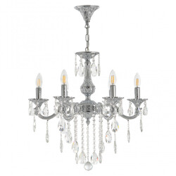 Фото Люстра с хрустальными подвесками AL78101/6/175 B NW Bohemia Ivele Crystal