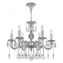 Фото Люстра с хрустальными подвесками AL79101/6/175 A NW Bohemia Ivele Crystal