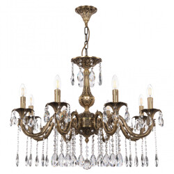 Фото Люстра с хрустальными подвесками AL79101/8/250 A FP Bohemia Ivele Crystal