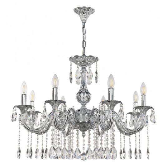 Фото Люстра с хрустальными подвесками AL79101/8/250 A NW Bohemia Ivele Crystal