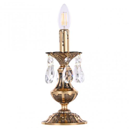 Фото Настольная лампа AL77200L/1-25 GB Bohemia Ivele Crystal